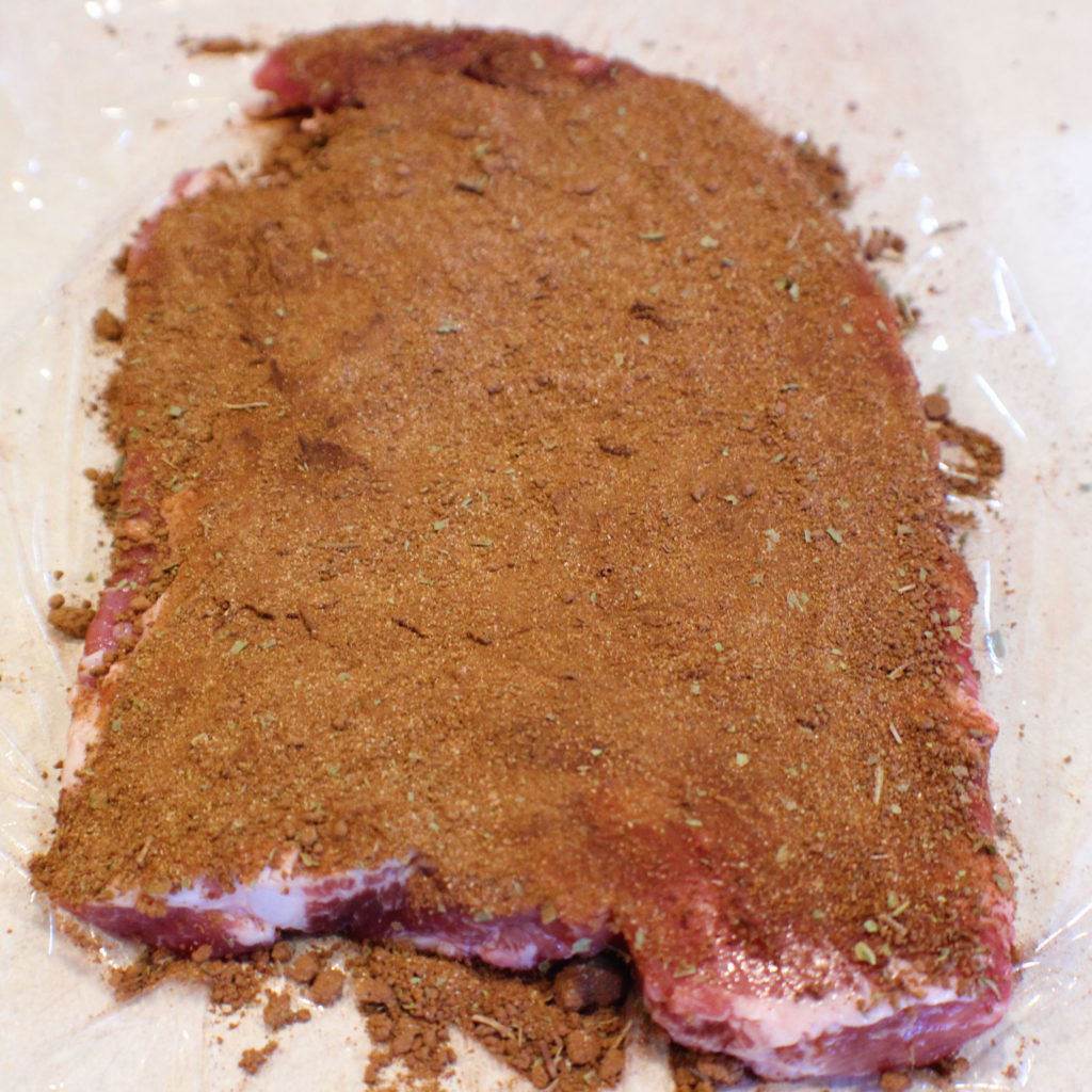 Ribs with Cocoa Dry Rub