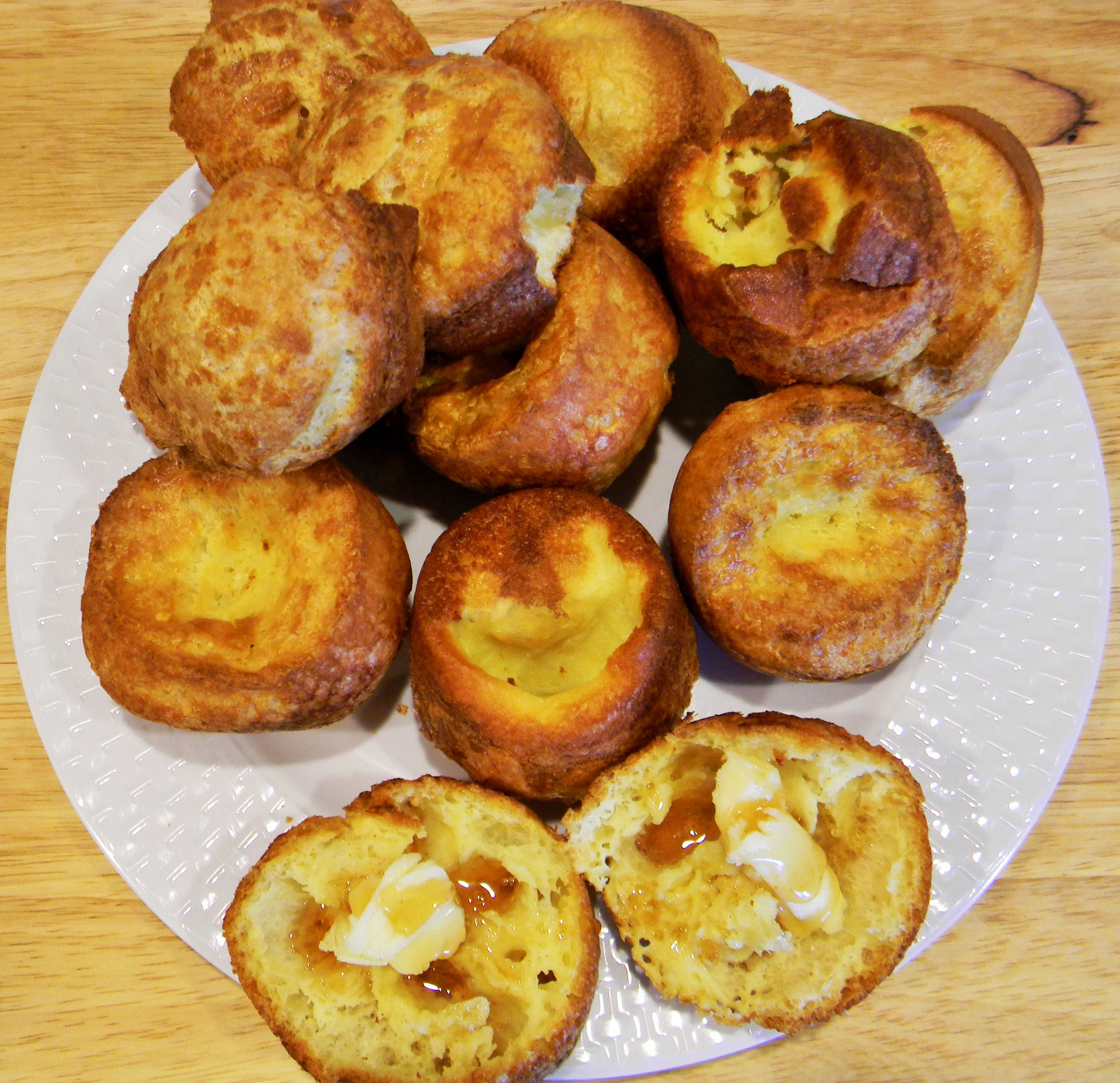 Butter on Popovers